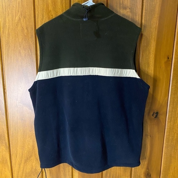 Abercrombie And Fitch Men's Y2K Winter Zip Up Down Fleece Vest Jacket Large - Picture 3 of 9